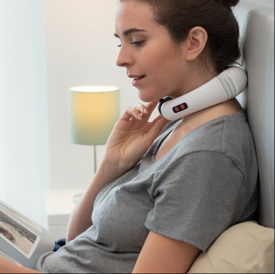 Masajeador de cuello y espalda electromagnético